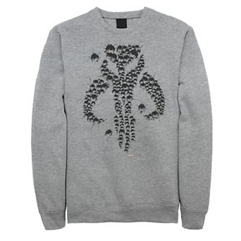 Men's The Mandalorian Mythosaur Bullet Hole Sweatshirt
