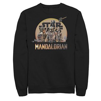Men's The Mandalorian Character Collage Sweatshirt