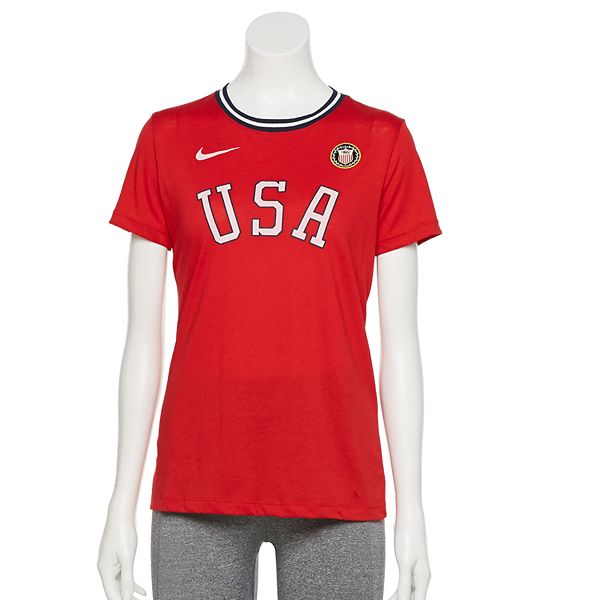 Women's Fitted T-Shirt - Team USA