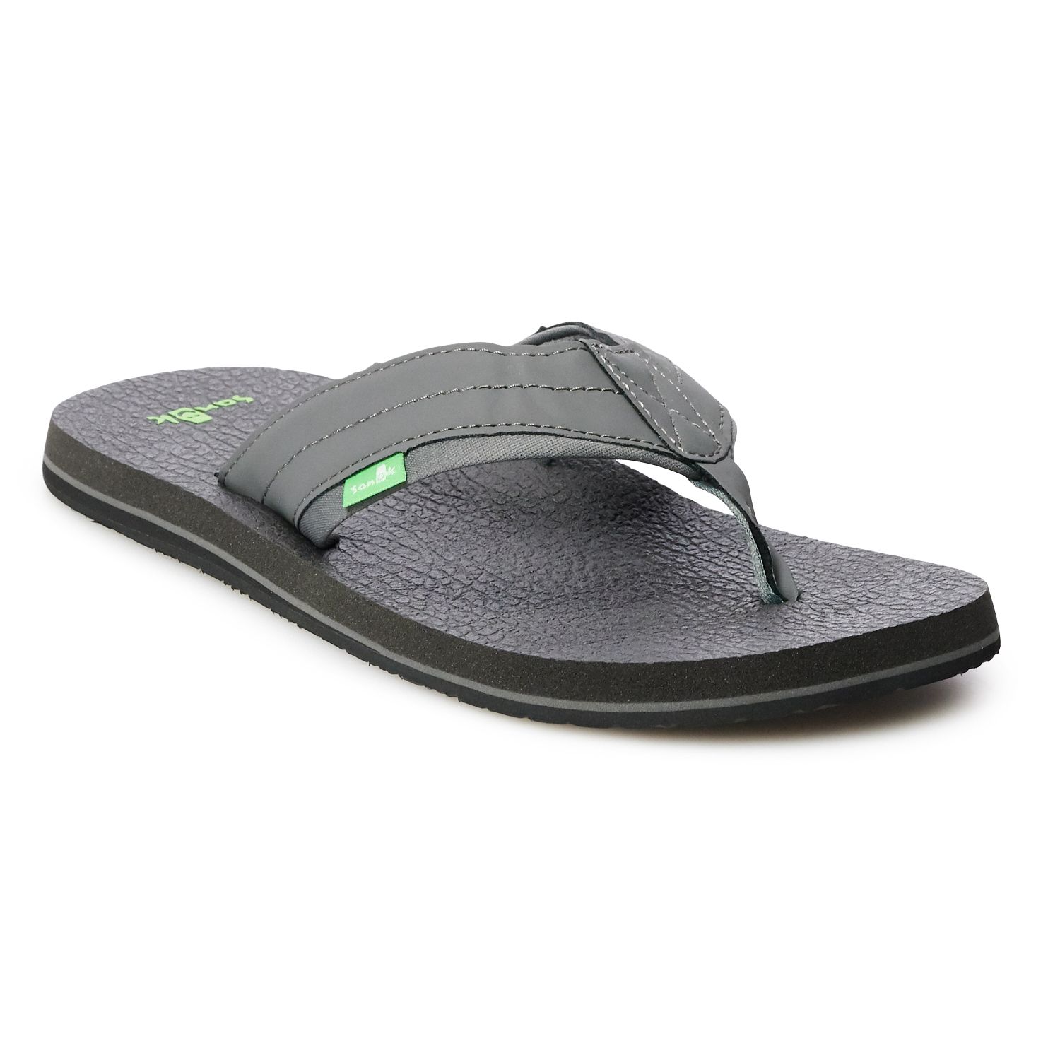 sanuk men's beer cozy flip flop