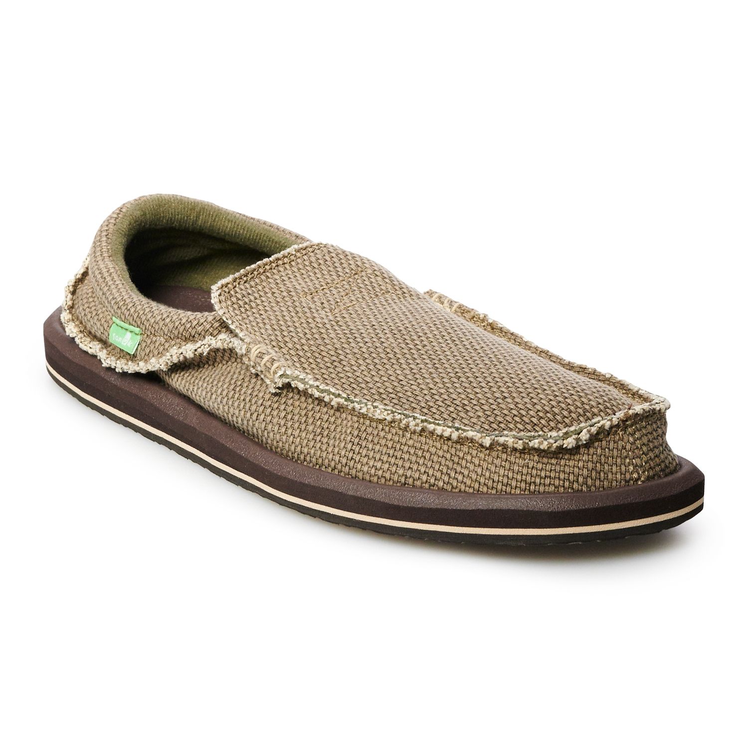 sanuk slip on mens