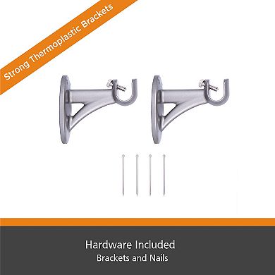 Kenney MFG Xavier Fast Fit Window Curtain Rod