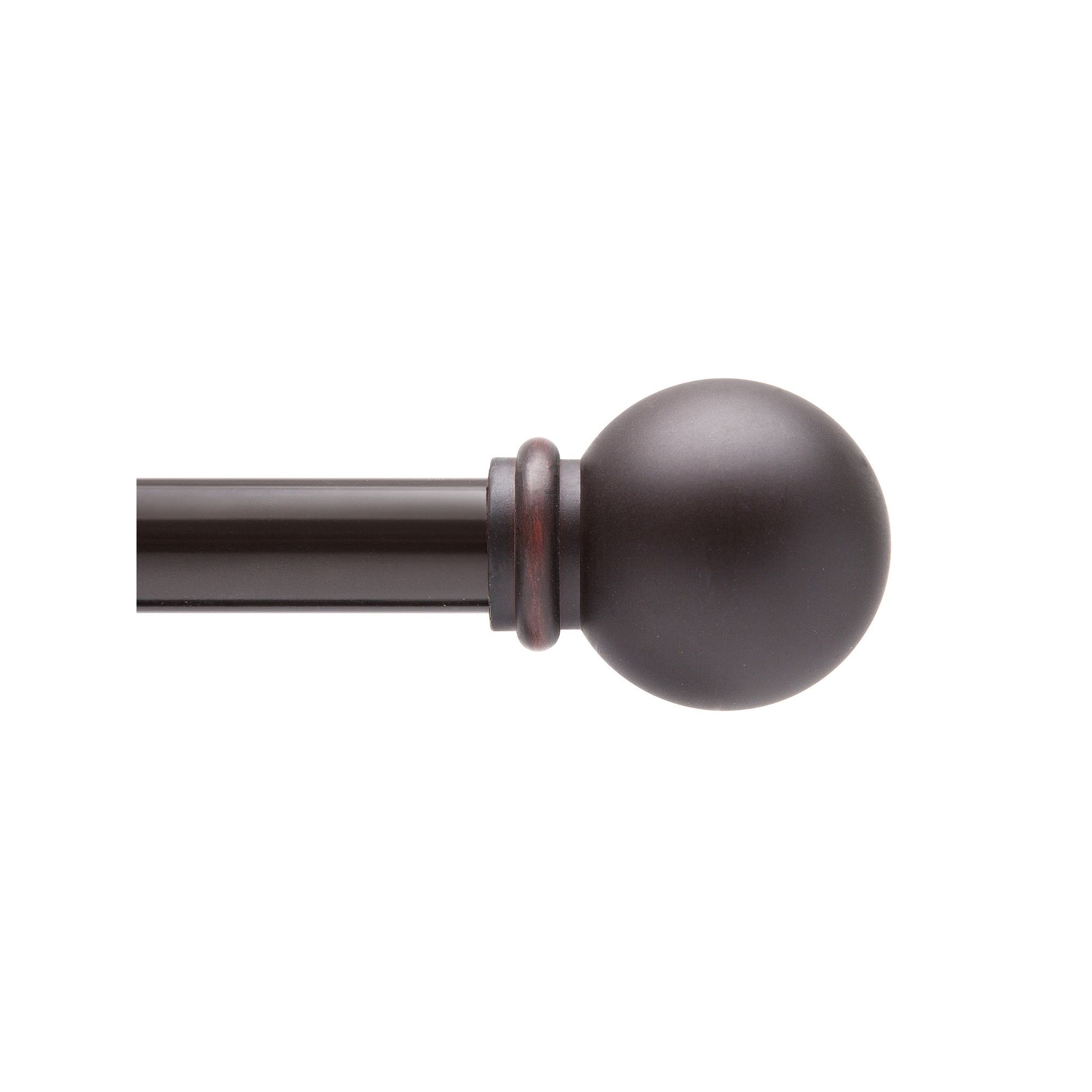 Kenney 5/8” Diameter Chelsea Standard Decorative Adjustable Curtain Rod S