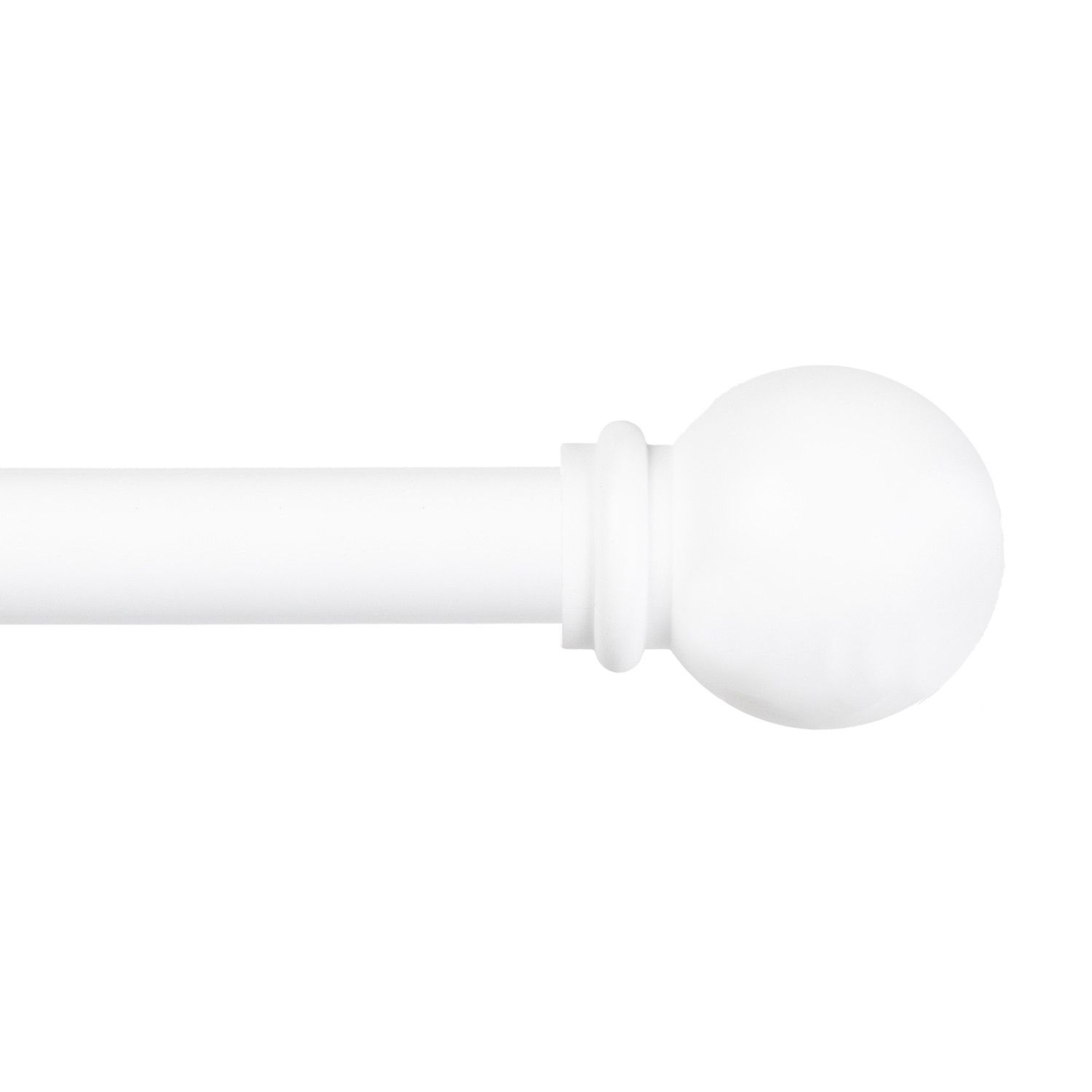 Kenney 5/8” Diameter Chelsea Standard Decorative Adjustable Curtain Rod Set of 2