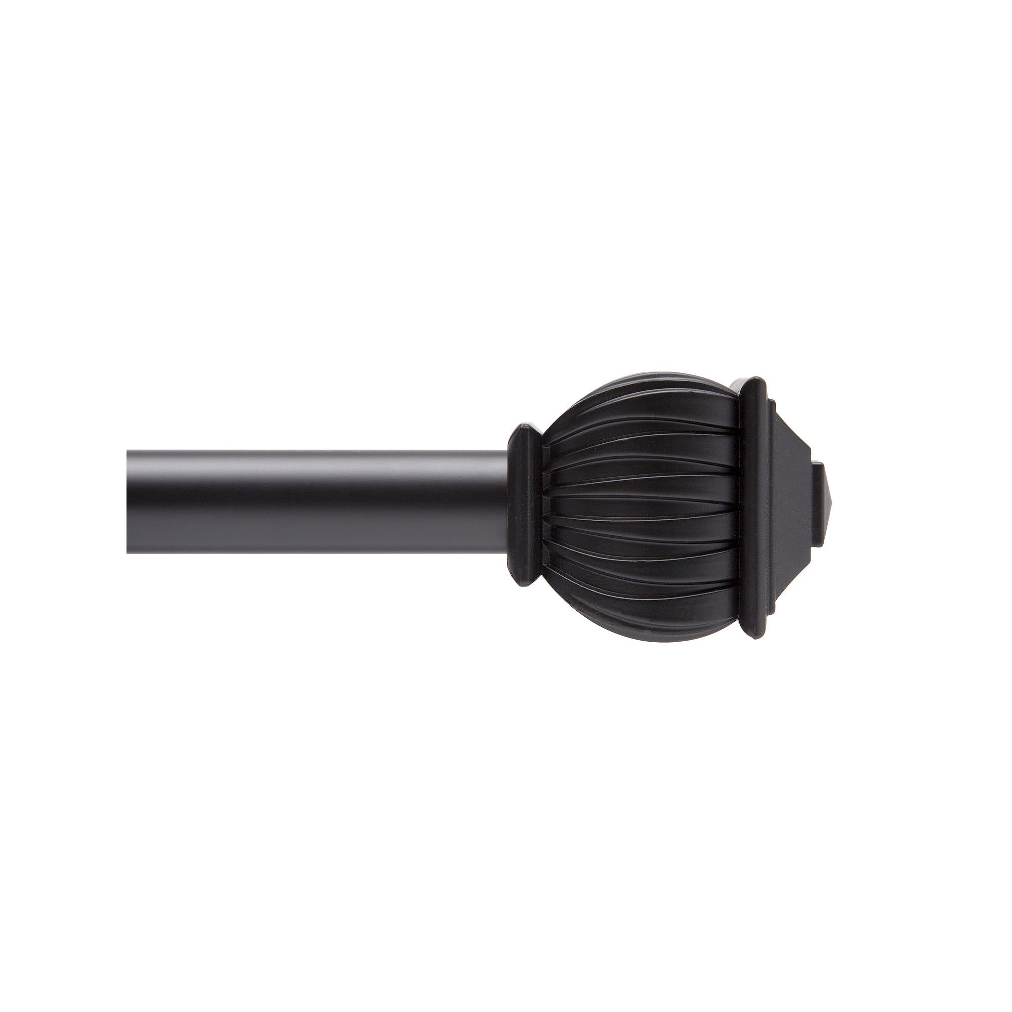 Kenney 5/8” Diameter Beckett Standard Decorative Adjustable Curtain Rod S