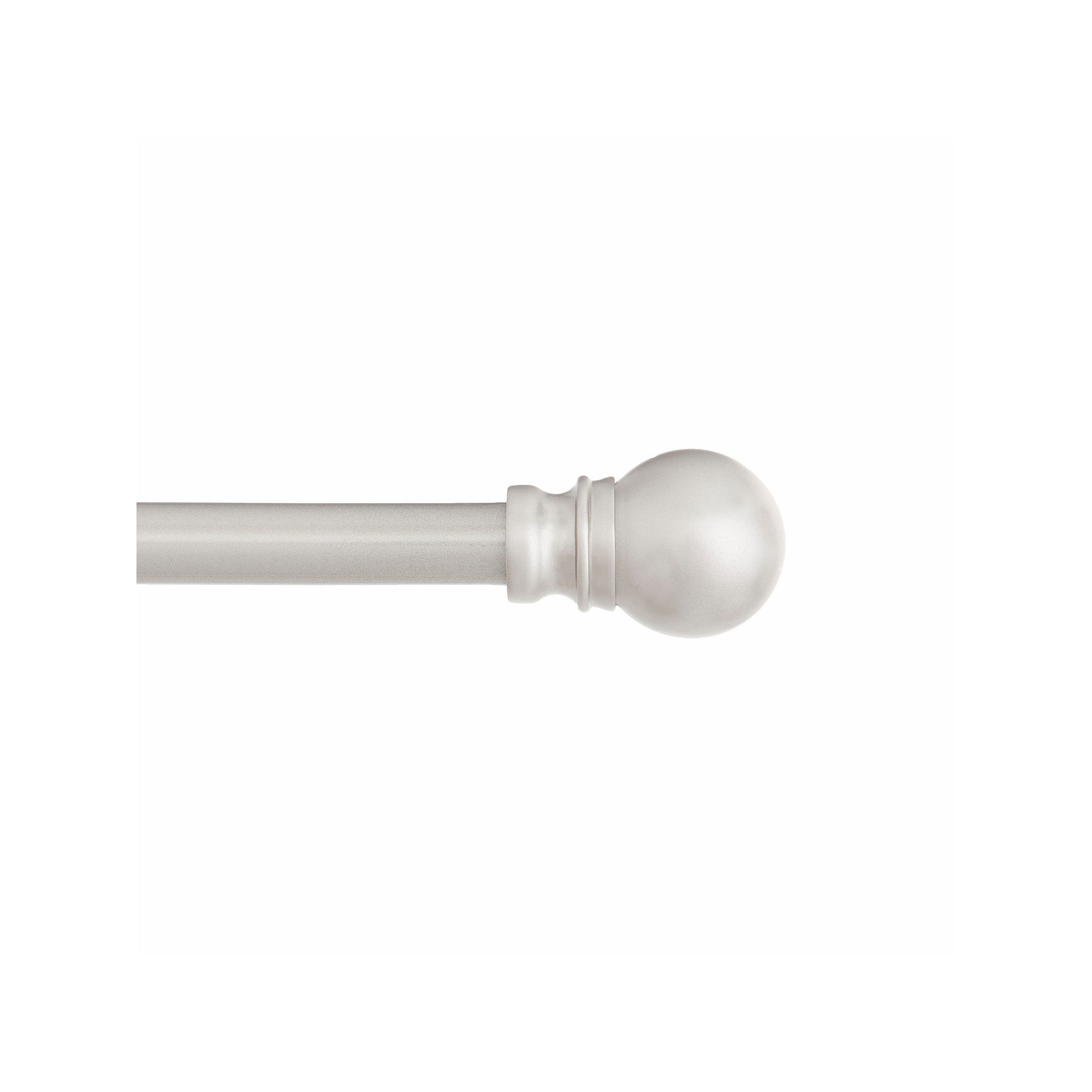 Kenney 1/2” Diameter Davenport Petite Café Decorative Adjustable Curtain
