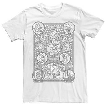 Men's Peter Pan Character Tree Graphic Tee