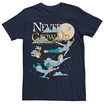 Men's Peter Pan Never Grow Up Graphic Tee