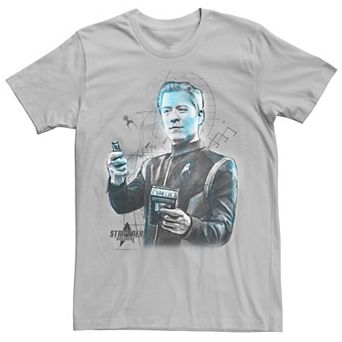Men's Star Trek Discovery Stamets Sketch Schematic Tee