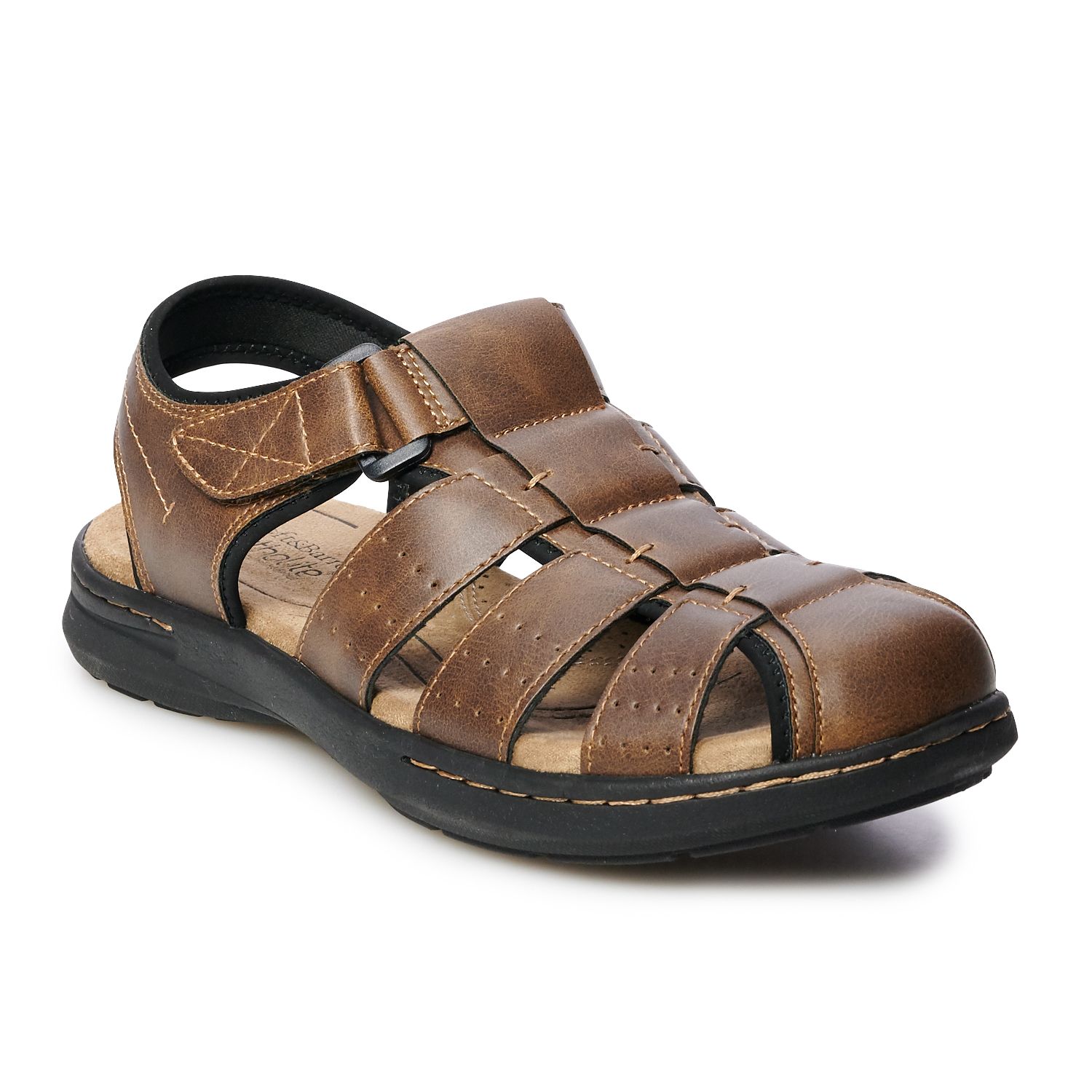 mens fisherman sandals closed toe