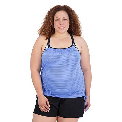 Zeroxposur tankini plus size cheap
