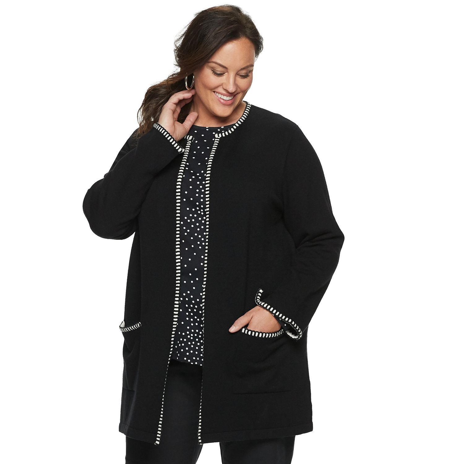 plus size blanket coat