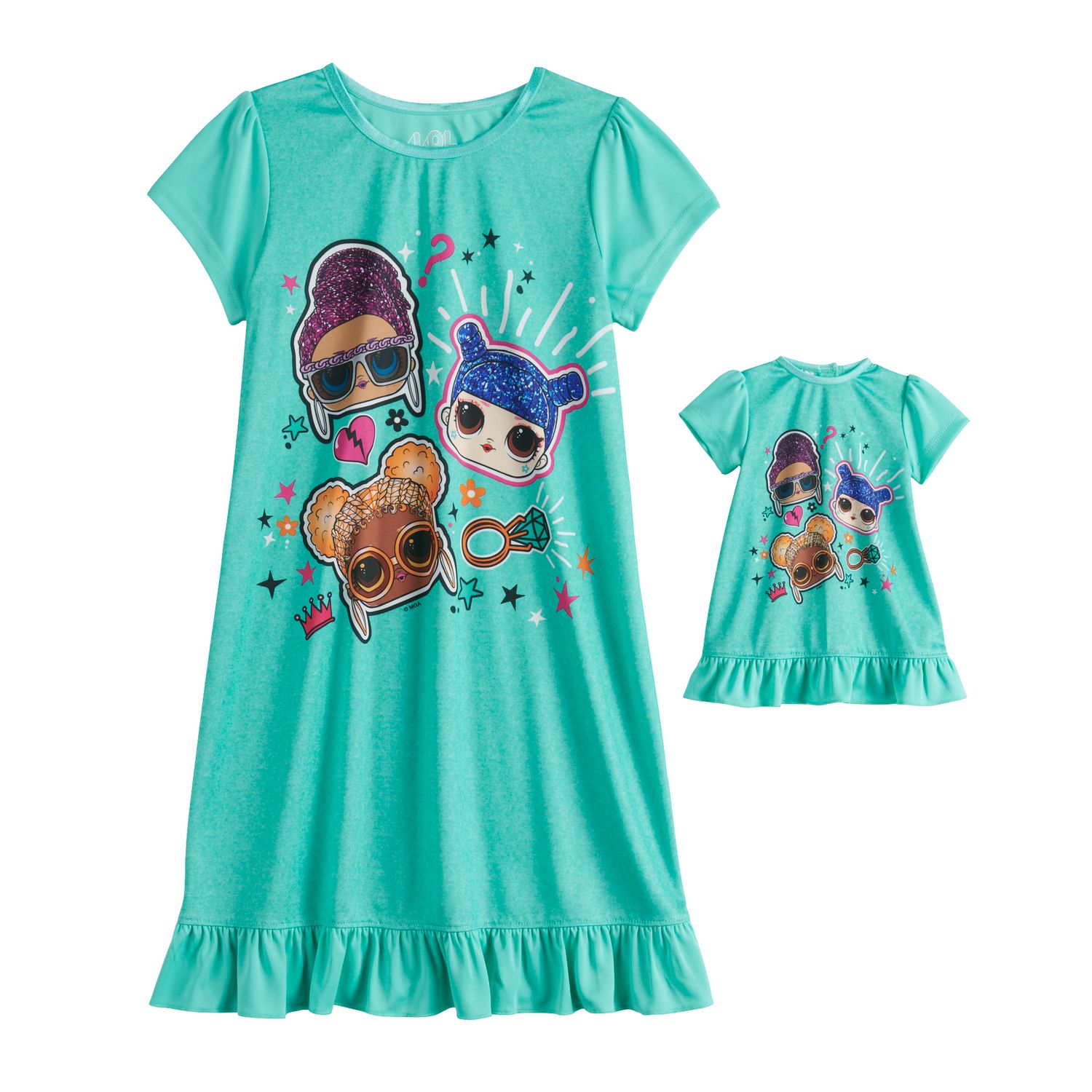 kohls matching doll pajamas