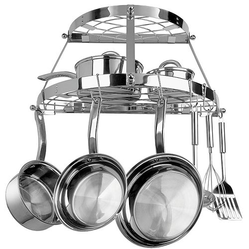 Range Kleen 2Shelf Stainless Steel Pot Rack