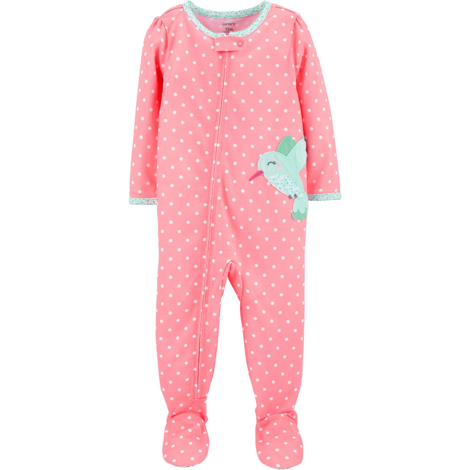 carters footed pajamas