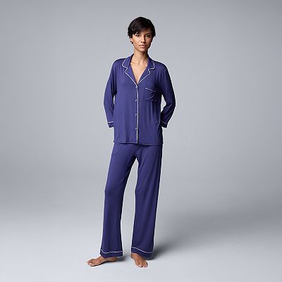Simply Vera Wang Kohls Pj Sets Petite Simply Vera Vera Wang Long