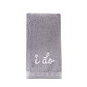 SKL Home "I Do" Diamond 2-piece Hand Towel Set