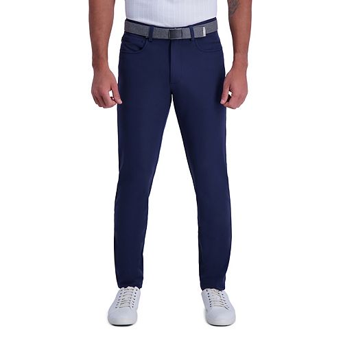 Men's Haggar® Active Series Slim-Fit Flat-Front 5-Pocket Tech Pants