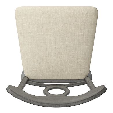 HomeVance Zackery Napoleon Back Swivel Dining Chair