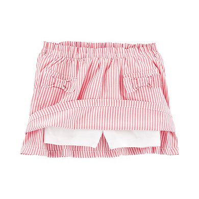 Toddler Girl Carter's Striped Skort