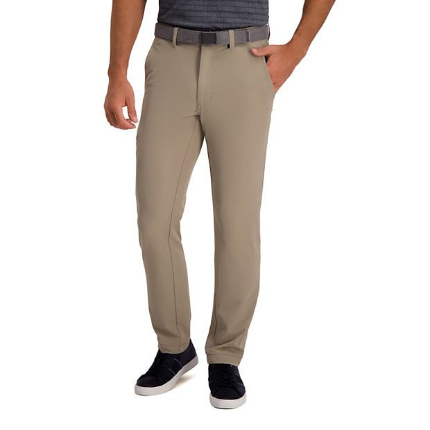  Haggar Mens The Active Series Slim Fit Flat Front Casual  Pants