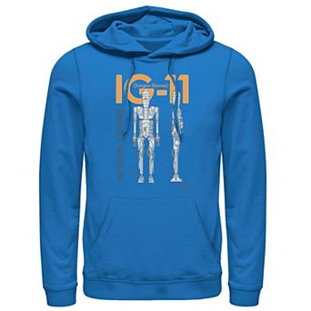 Men's Star Wars The Mandalorian IG-11 Action Figure Graphic Hoodie