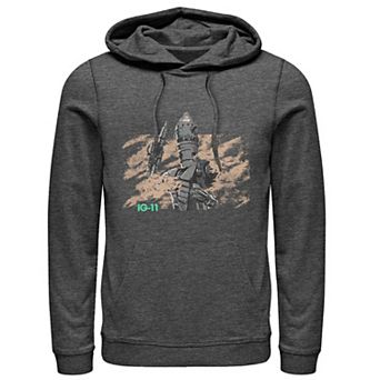 Men's Star Wars The Mandalorian IG-11 Dusty Droid Graphic Hoodie