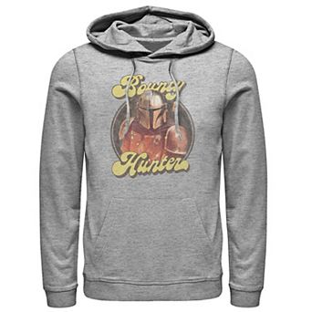 Men's Star Wars The Mandalorian Retro Bounty Hunter Hoodie