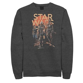 Men's Star Wars The Mandalorian Character Entourage Fleece