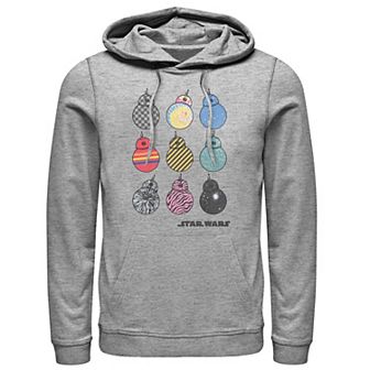 Men's Star Wars The Rise of Skywalker BB-8 Fashion Graphic Hoodie
