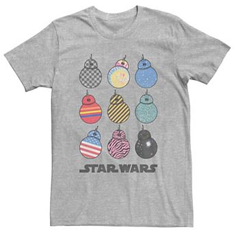 Men's Star Wars The Rise of Skywalker BB-8 Fashion Graphic Tee