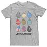 Men's Star Wars The Rise of Skywalker BB-8 Fashion Graphic Tee