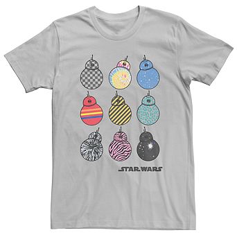 Men's Star Wars The Rise of Skywalker BB-8 Fashion Graphic Tee