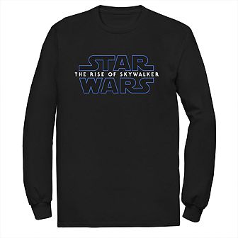 Men's Star Wars The Rise of Skywalker Badge Logo Long Sleeve Graphic Tee