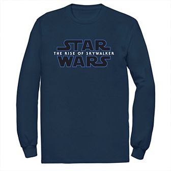 Men's Star Wars The Rise of Skywalker Badge Logo Long Sleeve Graphic Tee