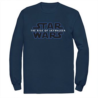 Men's Star Wars The Rise of Skywalker Badge Logo Long Sleeve Graphic Tee
