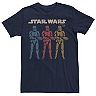 Men's Star Wars The Rise of Skywalker Stormtrooper Trio Graphic Tee