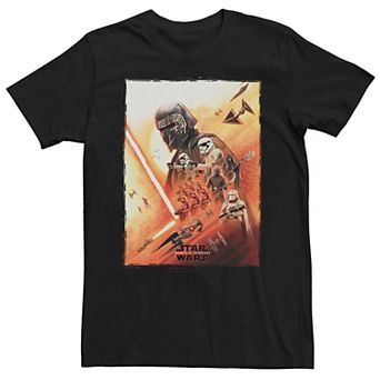 Men's Star Wars The Rise of Skywalker Kylo Poster Graphic Tee
