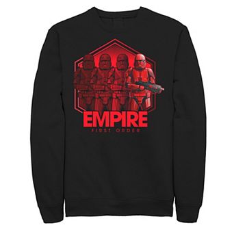 Men's Star Wars The Rise of Skywalker Sith Trooper Reflection Graphic Fleece Pullover