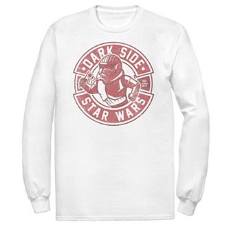 Men's Star Wars The Rise of Skywalker Sith Trooper Cartoon Long Sleeve Graphic Tee
