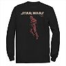 Men's Star Wars The Rise of Skywalker Retro Sith Trooper Flight Long Sleeve Graphic Tee
