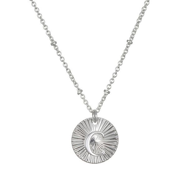 Kohls hot sale initial necklace