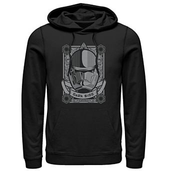 Men's Star Wars The Rise of Skywalker Sith Trooper Playing Card Pullover Hoodie