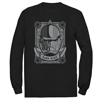 Men's Star Wars The Rise of Skywalker Sith Trooper Playing Card Tee