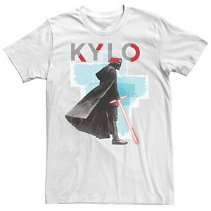 Men S Star Wars The Rise Of Skywalker Kylo Ren Tee - kylo ren roblox shirt