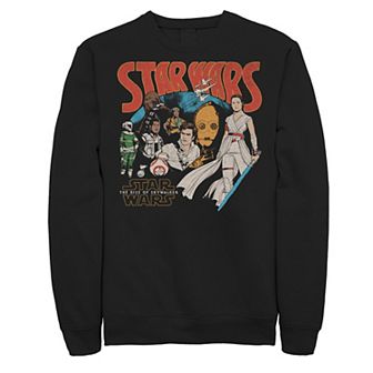 Men's Star Wars The Rise of Skywalker Retro Collage Sweatshirt