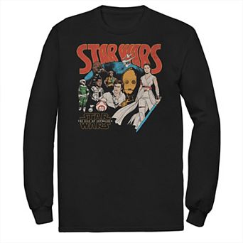 Men's Star Wars The Rise of Skywalker Retro Collage Tee