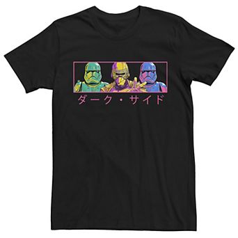 Men's Star Wars The Rise of Skywalker Kanji Dark Trio Tee