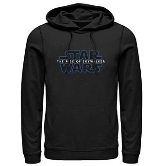 Men Star Wars The Rise of Skywalker Starry Logo Pullover Hoodie