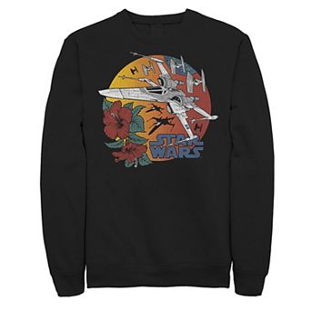 Men's Star Wars The Rise of Skywalker Tropical X-Wing Sweatshirt